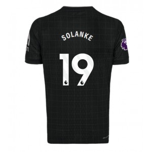 Tottenham Hotspur Dominic Solanke #19 Jalkapallovaatteet Vieraspaita 2025-26 Lyhythihainen